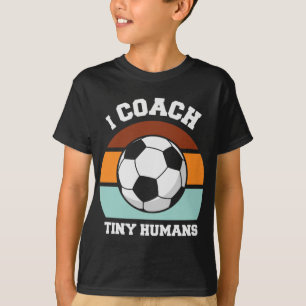 T-shirt Joueur de football Clic Coach Tiny Humans