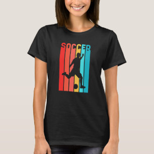 T-shirt Joueur de football coloré