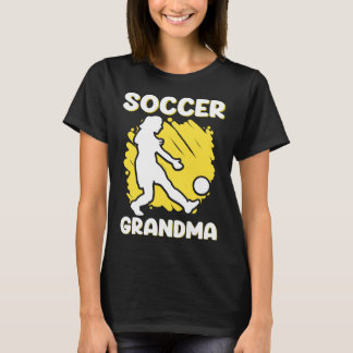 T-shirt Joueur de football de grand-mère