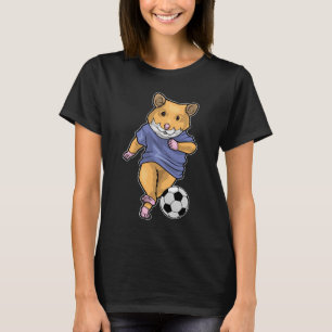 T-shirt Joueur de football de hamster Soccer