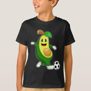 T-shirt Joueur de football de l'Avocado Soccer Sports