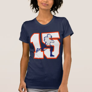 T-shirt Joueur de football du numéro 15