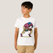 T-shirt Joueur de football Gridiron (Devant entier)