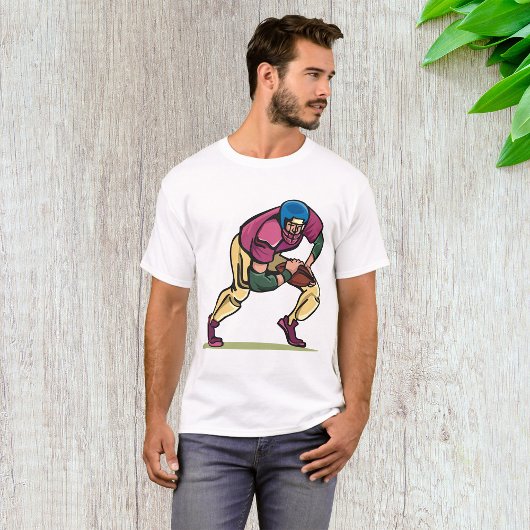 T-shirt Joueur de football Gridiron
