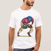 T-shirt Joueur de football Gridiron (Devant)