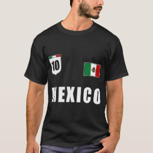 T-shirt Joueur De Football Mexicain Pour Football De Jerse