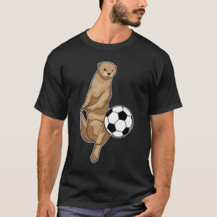T-shirt Joueur de football Otter Soccer