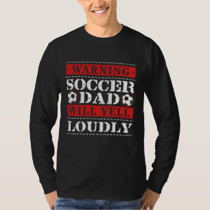 T-shirt Joueur de football papa gardien de but équipe gard