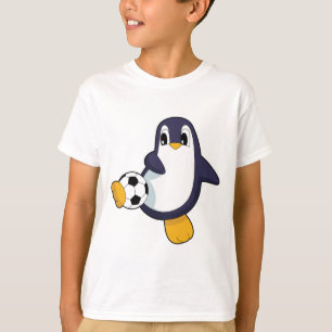 T-shirt Joueur de football Penguin