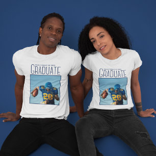 T-shirt Joueur de football personnalisé - Diplôme photo Pa