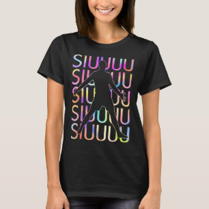 T-shirt Joueur de football Siuuu Drôle de football Footbal