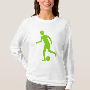 T-shirt Joueur de football - Vert Martien
