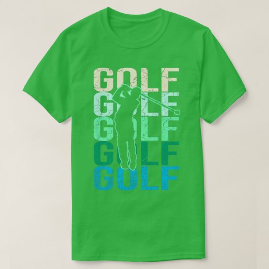 T-shirt Joueur de golf (Design devant)