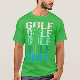 T-shirt Joueur de golf