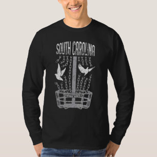 T-shirt Joueur de golf de Caroline du Sud Disque casser Ch