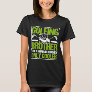 T-shirt Joueur de golf entraîneur Golfeur Brother 3