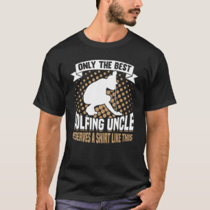 T-shirt Joueur de golf entraîneur Golfeur oncle 1