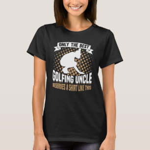 T-shirt Joueur de golf entraîneur Golfeur oncle 1