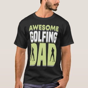 T-shirt Joueur de golf entraîneur Père Golfeur papa 1