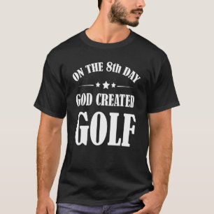 T-shirt Joueur de golf golfeur chrétien citations