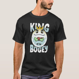 T-shirt Joueur de golf King Of The Bogey Golf Ball Crown 1