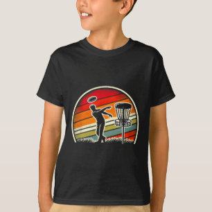 T-shirt Joueur de golf vintage frisbee sport disque golf s