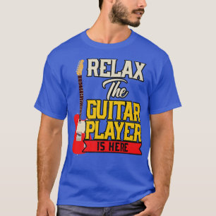 T-shirt Joueur de guitare à cordes d'instrument de musique