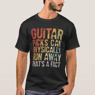 T-shirt Joueur De Guitare Acoustique Pour Un Guitariste Mu