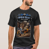 T-shirt Joueur de guitare de Mothman (Devant)
