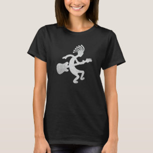 T-shirt Joueur de guitare Kokopelli Autochtone Américain H