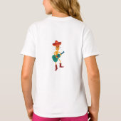 T-shirt Joueur de guitare squelette festif (Dos)