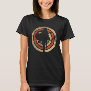 T-shirt Joueur de guitare vintage rétro vieille école 6