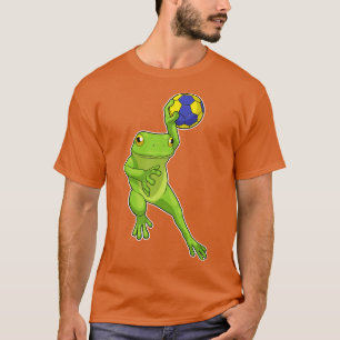 T-shirt Joueur de handball grenouille Handball 2