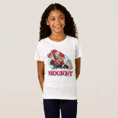 T-Shirt Joueur de hockey (Devant entier)