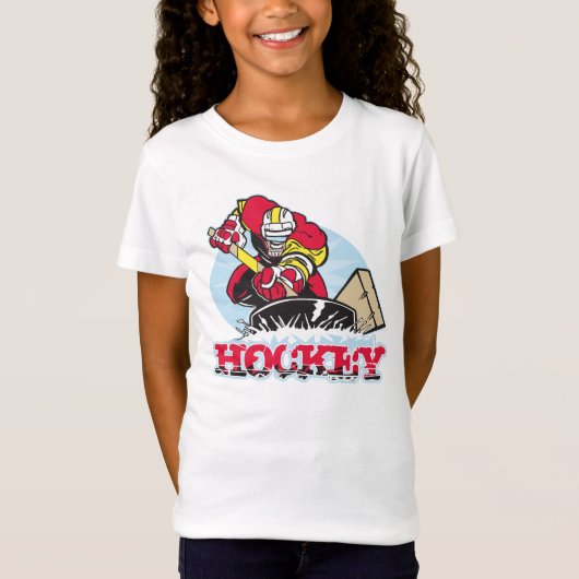 T-Shirt Joueur de hockey (Devant)