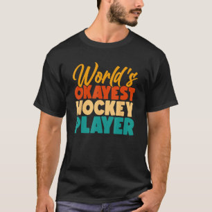 T-shirt Joueur de hockey des mondes les plus confortables