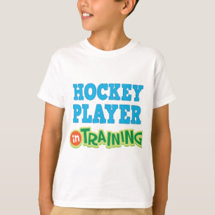 T-shirt Joueur De Hockey En Formation (Avenir)