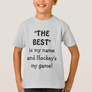 T-shirt Joueur de hockey Sport drôle