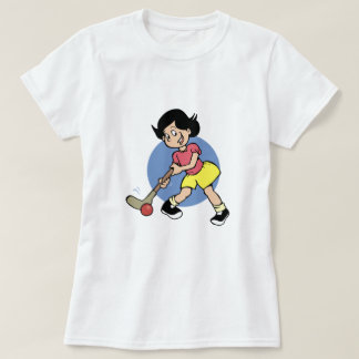 T-shirt Joueur de hockey sur gazon