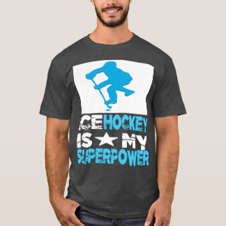 T-shirt Joueur de hockey sur glace Équipe de hockey sur gl