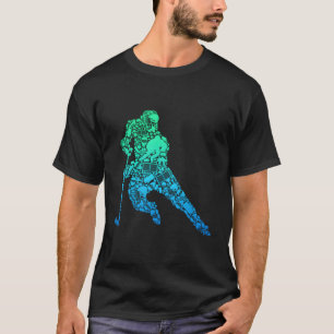 T-shirt Joueur de hockey sur glace Hockey jeunes Hommes En