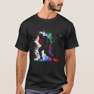 T-shirt Joueur de hockey sur glace hockey sur glace