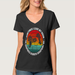 T-shirt Joueur de jeux vidéo rétro rétro Gaming