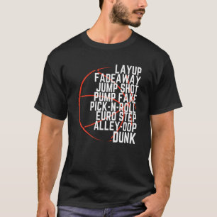 T-shirt Joueur de Jour Motivation Basketball