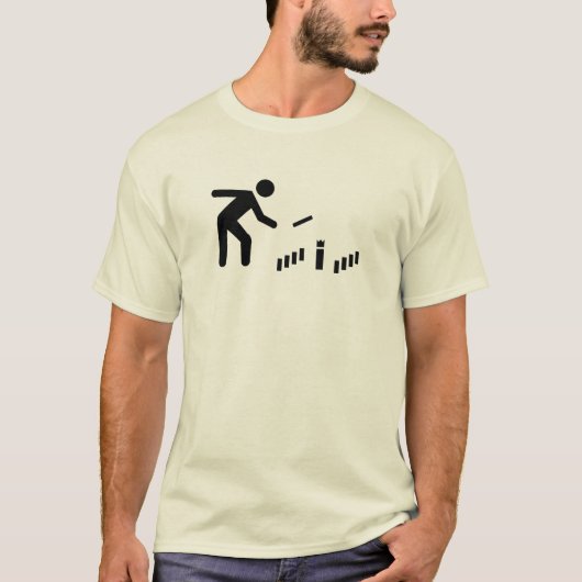 T-shirt Joueur de Kubb (Devant)
