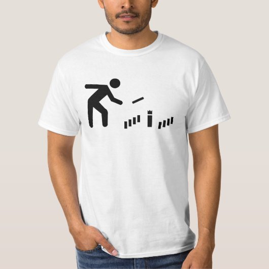 T-shirt Joueur de Kubb (Devant)