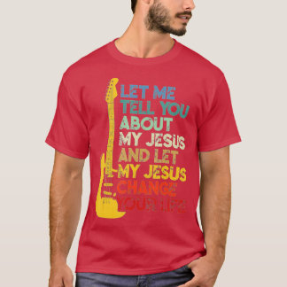 T-shirt Joueur de la Guitare de la Bible chrétienne Laisse