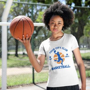 T-shirt Joueur de l'équipe de basket-ball personnalisé cad