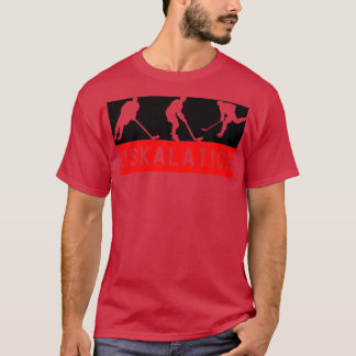 T-shirt Joueur de l'équipe de hockey sur glace Entraîneur