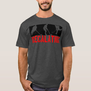 T-shirt Joueur de l'équipe de hockey sur glace Entraîneur